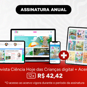 Assinatura Digital Ciência Hoje das Crianças com acervo