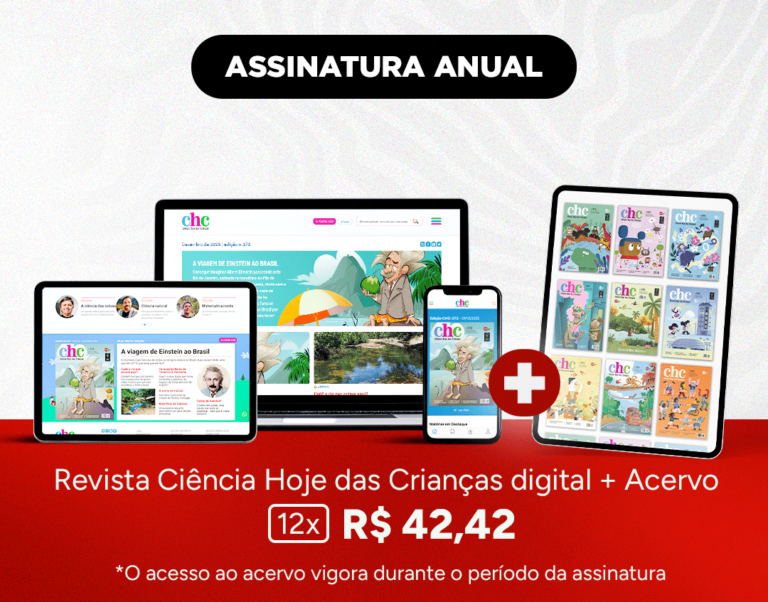 Assinatura Digital Ciência Hoje das Crianças com acervo